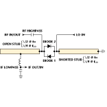 Fig. 2 A conventional antiparallel mixer circuit