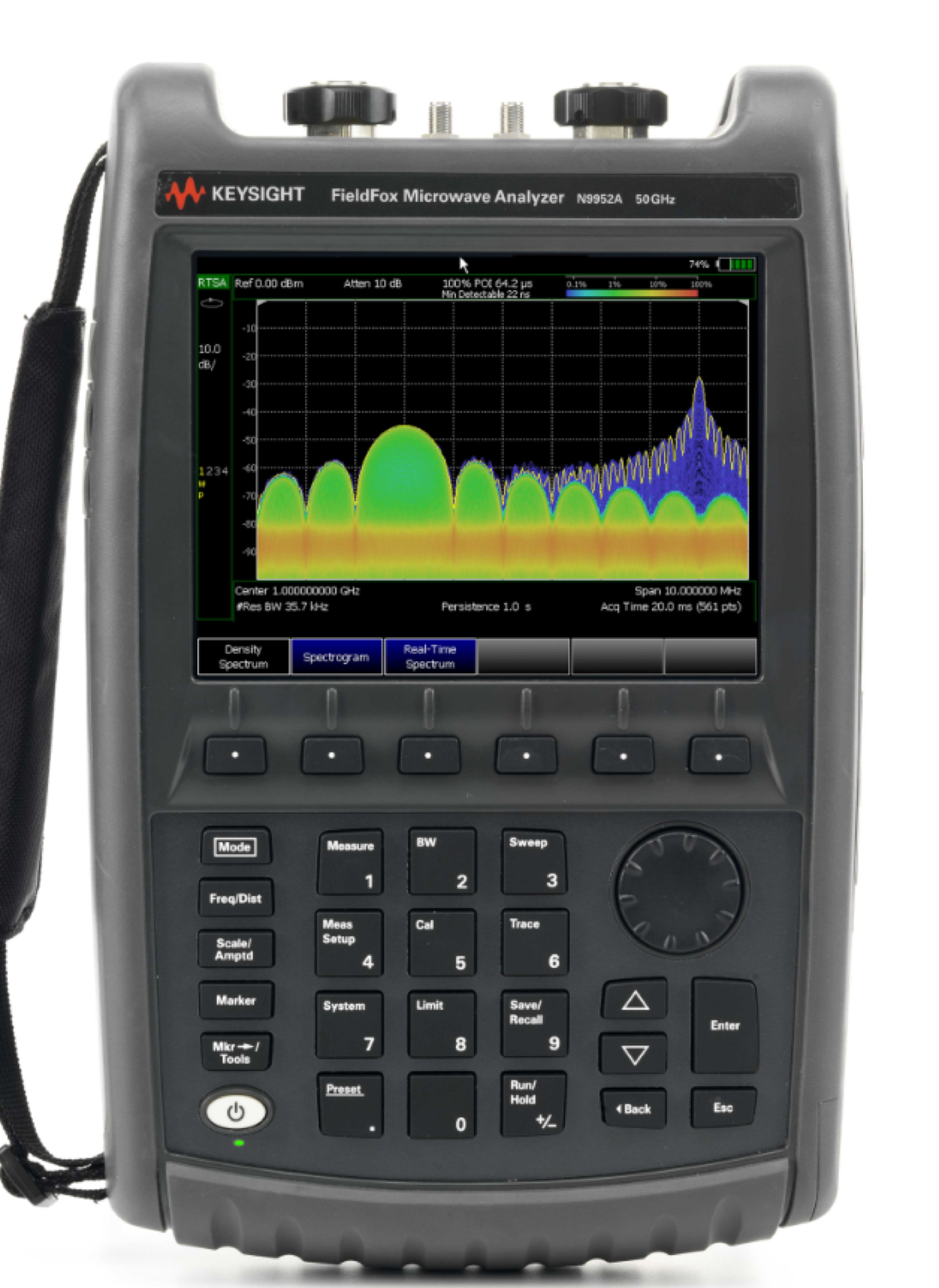 FieldFox handheld analyzers with RTSA