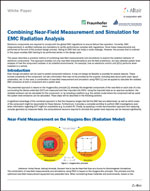 Combining Near-Field Measurement and Simulation for EMC Radiation Analysis