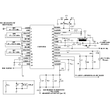 Fig. 2 The CMX018 IC with external components for 915 MHz operation