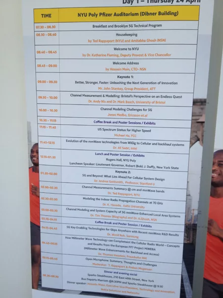 Day 1 agenda