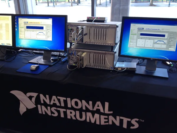 NI fast proto-typing setup for 5G