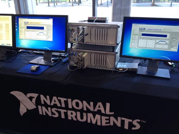 NI fast proto-typing setup for 5G