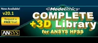 version 20.1 of the COMPLETE 3D Library for use with Ansys HFSS