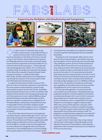 Fabs and Labs: Cobham