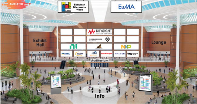 EuMW2020 Virtual Event Lobby