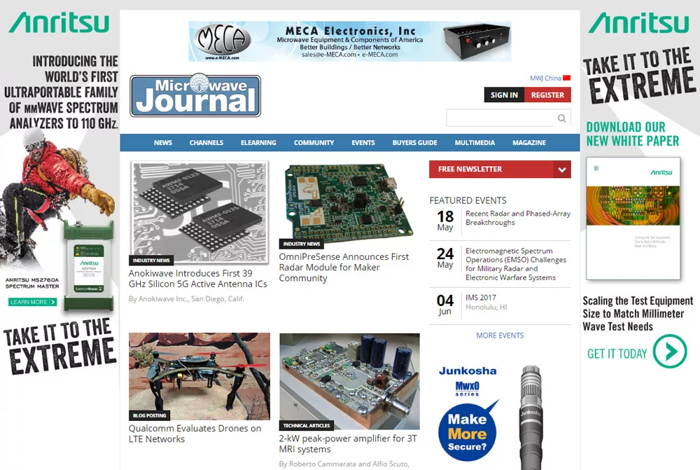 MWJ web site