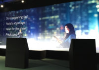 Rajeev Suri, Nokia CEO, speaking at MWC 2018