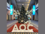 Tree at the 2021 AOC conference in Washington