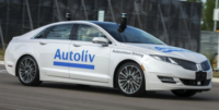 Autoliv self-driving car