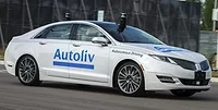 Autoliv self-driving car