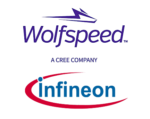 Wolfspeed and Infineon logos
