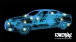 TowerJazz automotive graphic