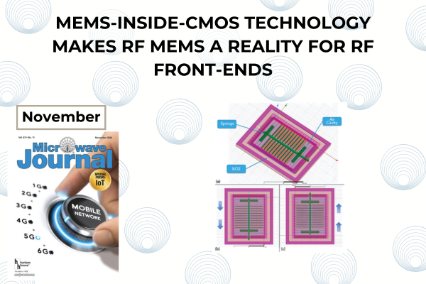 CMOS Technology Brings RF MEMS to Life for RF Front-Ends CMOS Technology Brings RF MEMS to Life for RF Front-Ends