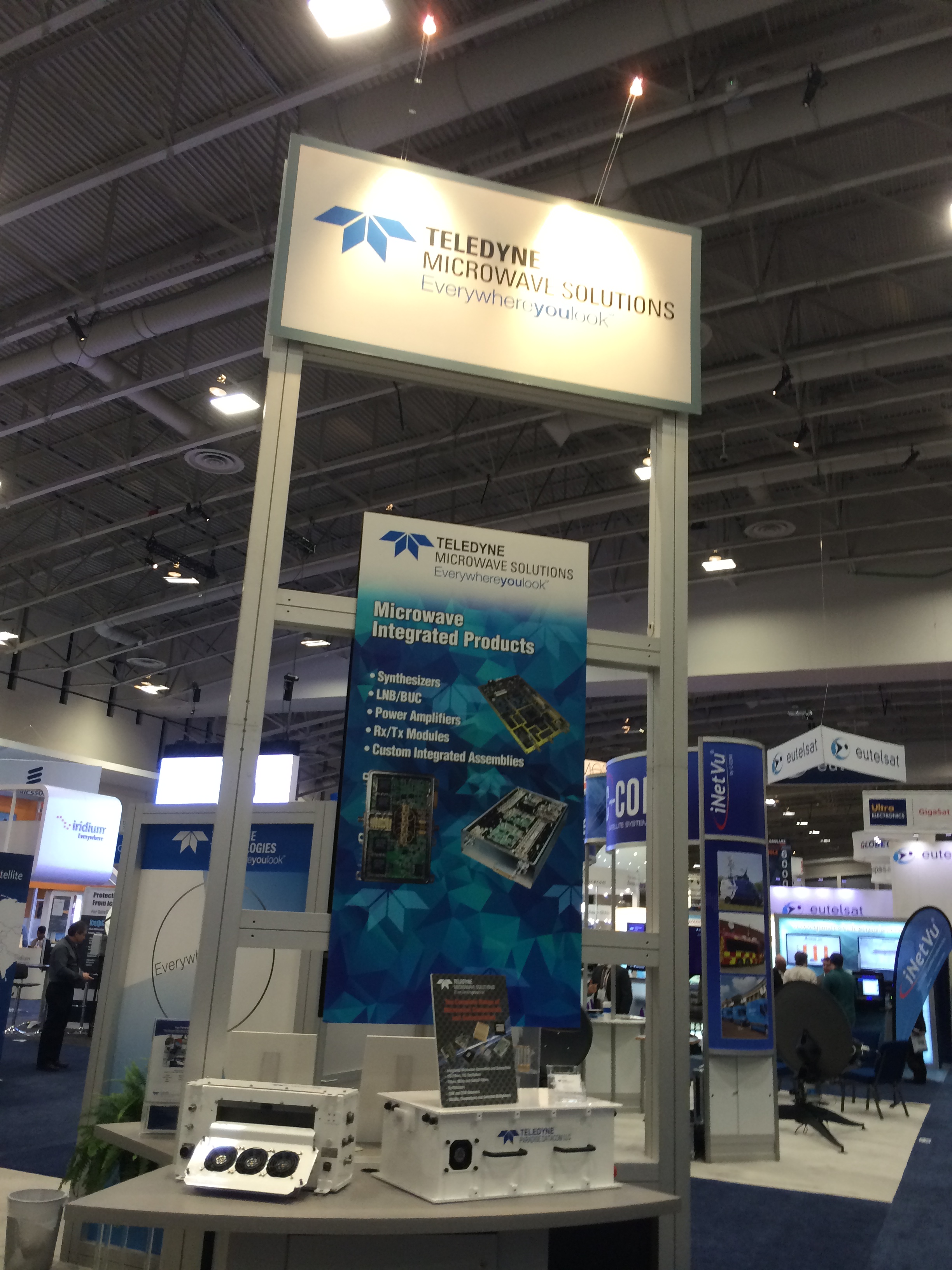 Teledyne booth