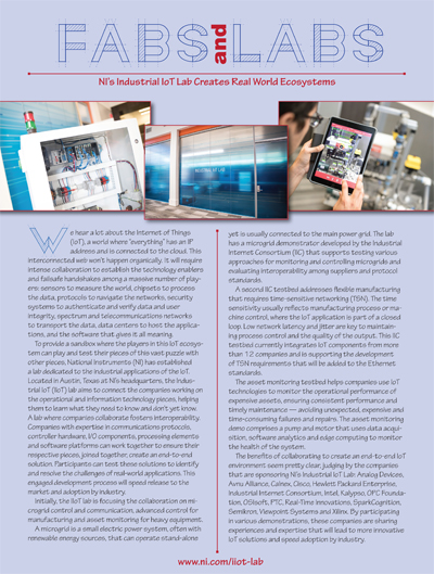 Fabs and Labs: IDT