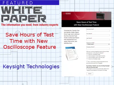 Application Note: Easily Find Elusive Signal Faults with a Fault Hunter Infiniium EXR-Series Oscilloscopes