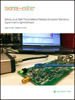Setting Up an EMC Precompliance Radiated Emissions Test Using Signal Hound’s Spike Software