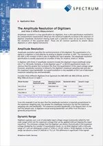 The Amplitude Resolution of Digitizers and How it Affects Measurement