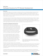 Software Solutions for RF Module Development