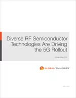 Diverse RF Semiconductor Technologies Are Driving the 5G Rollout