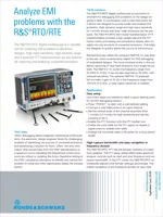 Analyze EMI Problems with the R&S®RTO/RTE