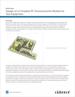Design of a Complete RF Downconverter Module for Test Equipment