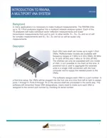 Time Domain Analysis with Copper Mountain Technoloiges Vector Network Analyzers (VNA)