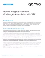 How to Mitigate Spectrum Challenges Associated with V2X