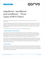 edgeBoost™, bandBoost™ and coexBoost™ – Three Types of Wi-Fi Filters