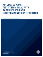 Automated ADAS Test System Trial with Radar Sensors and Electromagnetic Interference