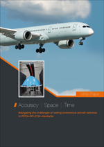Accuracy – Space – Time: Navigating the Challenges of Testing Commercial Aircraft Radomes to RTCA-DO-213A Standards