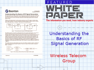 Understanding the Basics of RF Signal Generation