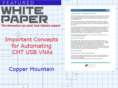 Important Concepts for Automating CMT USB VNAs