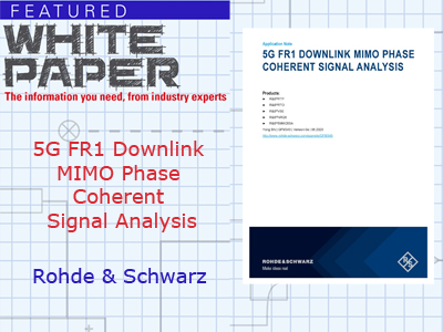 5G FR1 Downlink MIMO Phase Coherent Signal Analysis
