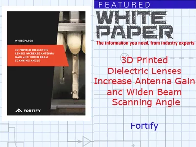 3D Printed Dielectric Lenses Increase Antenna Gain and Widen Beam Scanning Angle