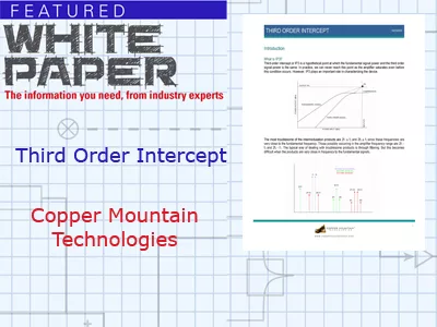 Third Order Intercept Measurements with a VNA