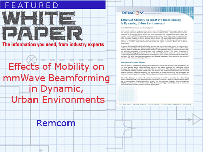 Effects of Mobility on mmWave Beamforming in Dynamic, Urban Environments