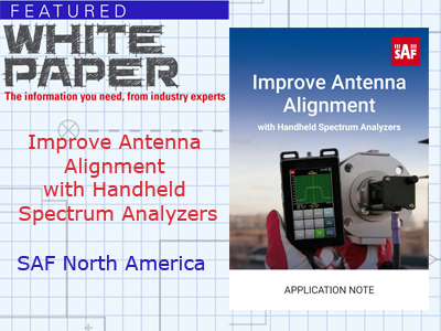Improve Antenna Alignment with Handheld Spectrum Analyzers