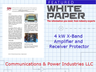 4 kW X-Band Amplifier and Receiver Protector